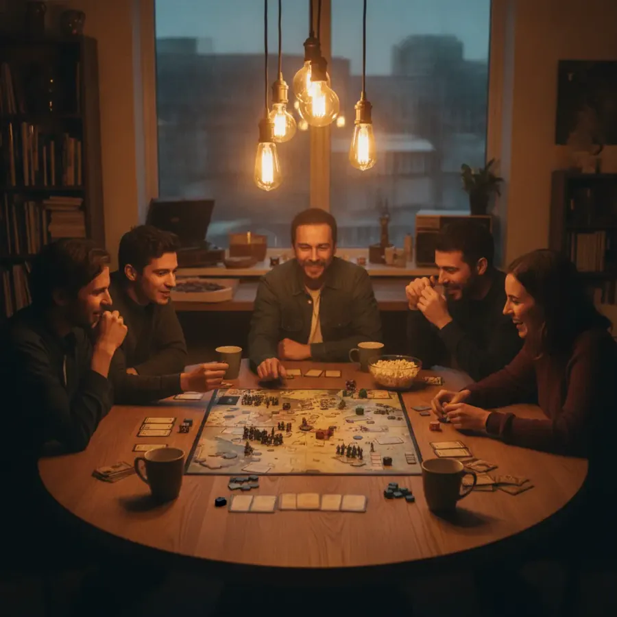 Tabletop gaming night